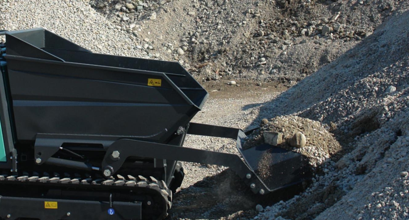 Mini-transporteurs à chenilles pour gravats