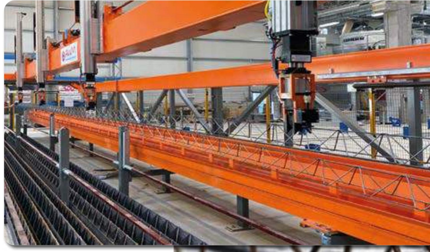 Installations automatisées de préfabrication d'armatures RSP