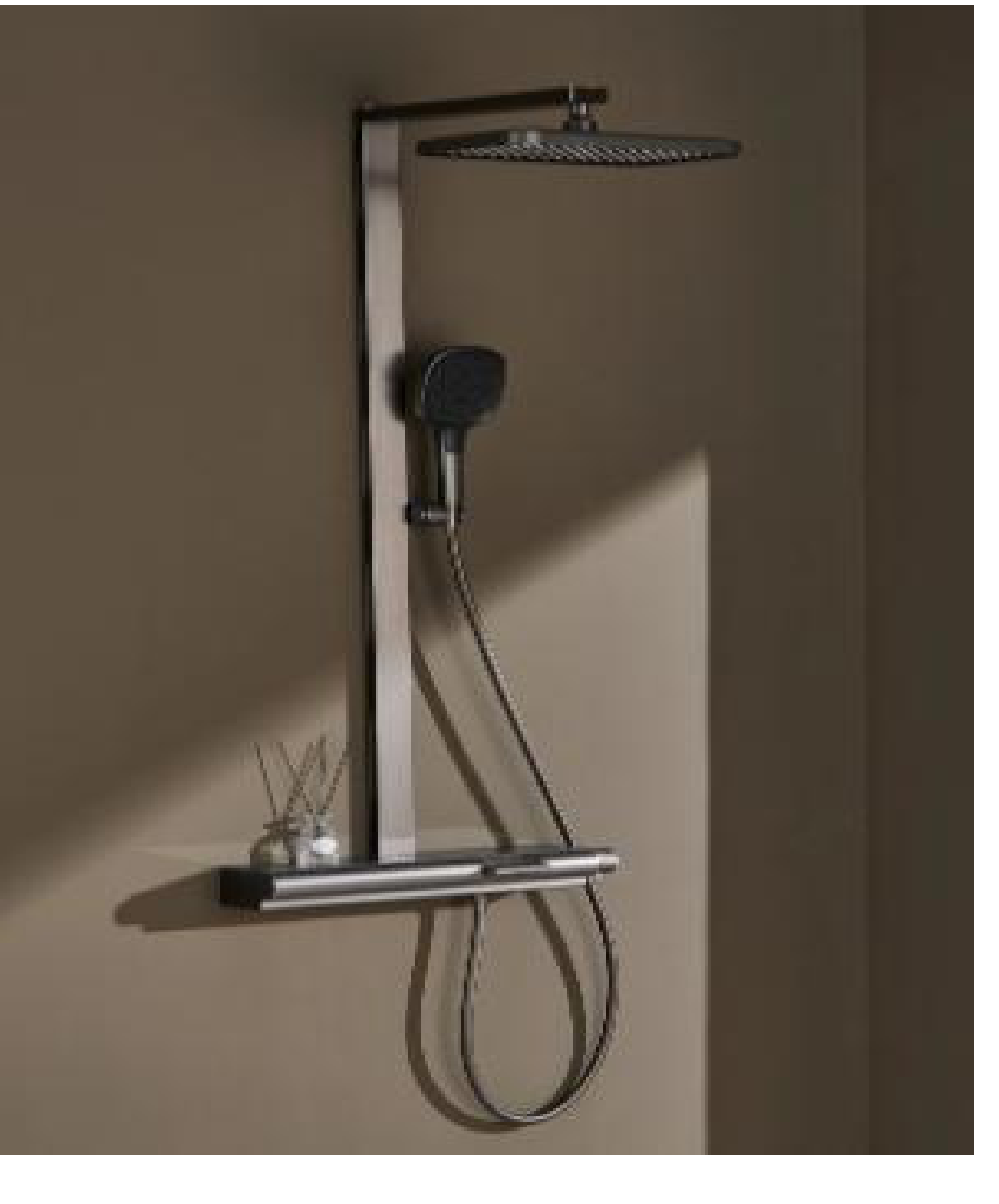 Colonnes de douche thermostatiques