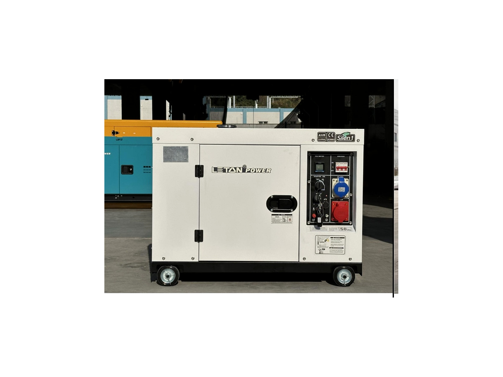 Groupes électrogènes diesel (refroidissement air et eau, 5 à 250 kW)