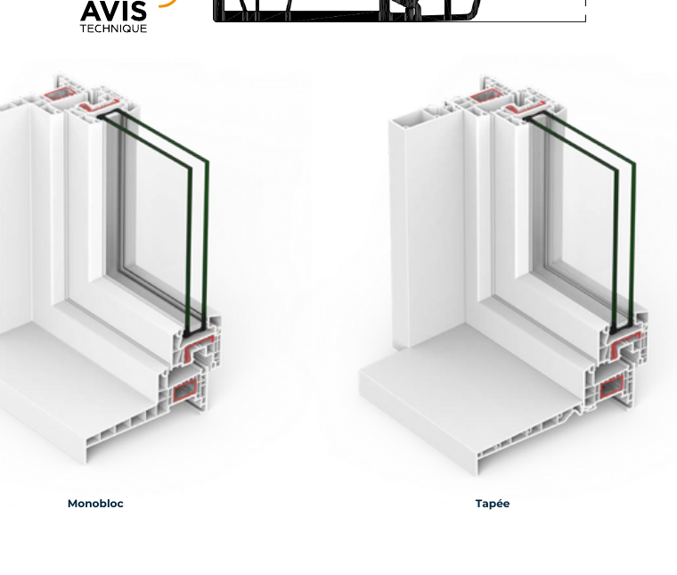 Fenêtres PVC Cortizo (A70, Alcover, C70)