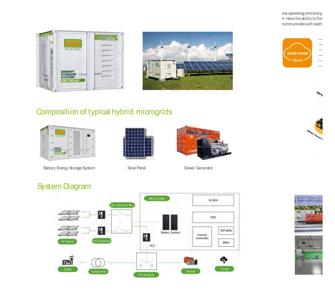Systèmes de stockage batterie et microgrids hybrides