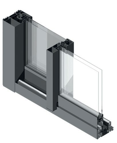 Baies coulissantes aluminium à rupture thermique